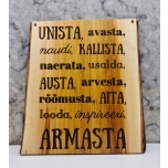 Unista, avasta, naudi ...