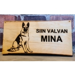 Siin valvan mina