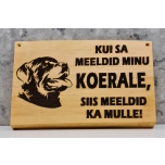 Kui sa meeldid minu koerale, siis meeldid ka mulle