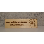 Sina määrad suuna, mina kiiruse