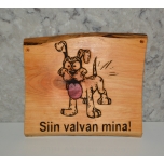 Siin valvan mina